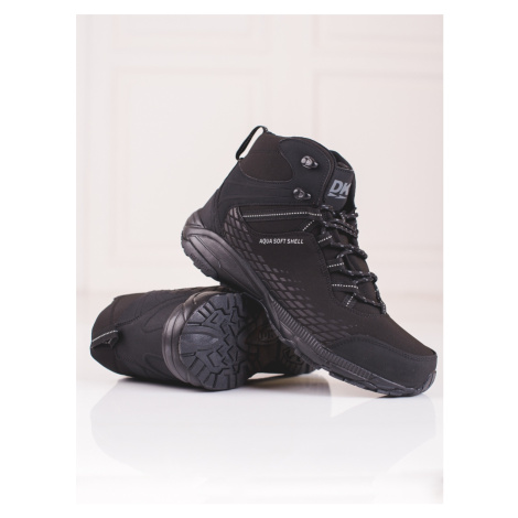 Originální dámské trekingové boty černé bez podpatku DK
