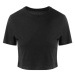 Just Ts Dámský crop top JT006 Solid Black