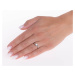 Stříbrný prsten se Swarovski® Zirconia