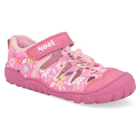 Barefoot dětské sandály Koel - Madison Garden Coral růžové