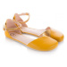 Barefoot sandály Shapen - Poppy II Sun yellow N