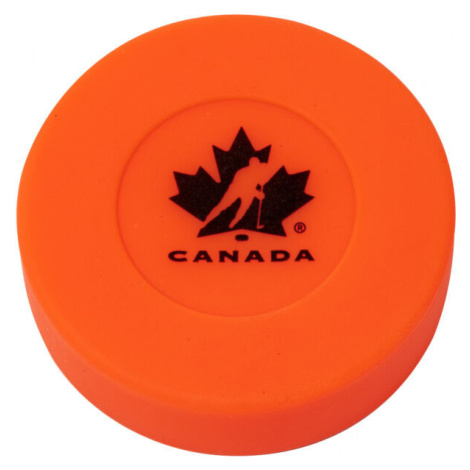 HOCKEY CANADA HOCKEY PUCK Puk na hokejbal, oranžová, veľkosť