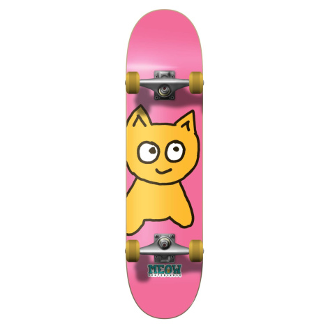 Meow Skateboards Meow - Big Cat - Pink/Yellow 25" - skateboard