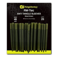 RidgeMonkey RM-Tec Anti Tangle Sleeves 45mm Zelený 25ks