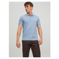 Světle modré pánské polo tričko Jack & Jones Archie