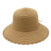 Dámský letní klobouk Hermine hnědý