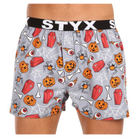 Pánské trenky Styx art sportovní guma Halloween rakve (B1752)