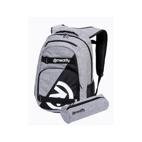 Meatfly EXILE Backpack, Grey Heather