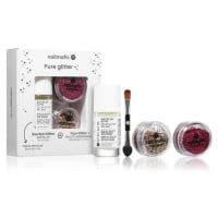 Nailmatic Pure Glitter sada se třpytkami 3 ks