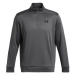 Under Armour ARMOUR FLEECE 1/4 ZIP Pánská fleecová mikina, šedá, velikost