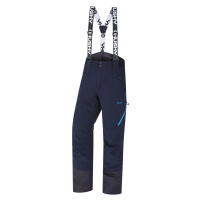 Husky Mitaly M, black blue Pánské lyžařské kalhoty