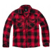 Dětská košile Brandit Checkshirt Kids - red/black