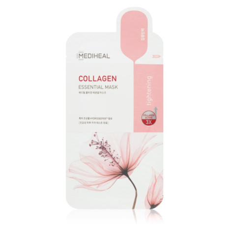 MEDIHEAL Essential Mask Collagen hydratační plátýnková maska s kolagenem 24 ml