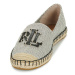 Lauren Ralph Lauren CAMERYN LOGO-ESPADRILLES-FLAT ruznobarevne