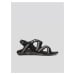 Černo-šedé dámské sandály Hannah Fria W