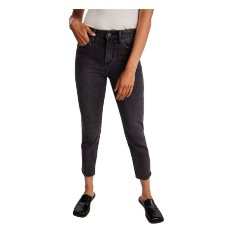 Y.a.s YAS Jeans Zeo - Black Černá