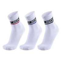 Replay Sportovní vysoké ponožky - 3 páry C100634 White