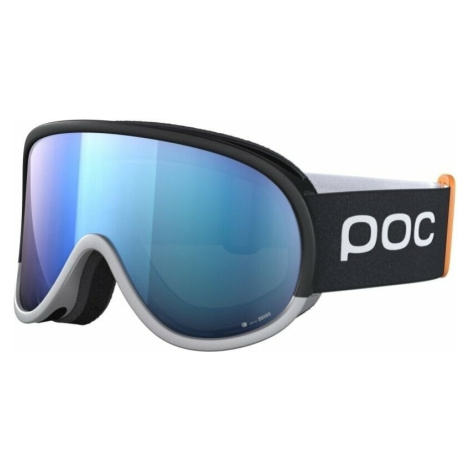 POC Retina Mid Race Uranium Black/Argentite Silver/Partly Sunny Blue Lyžařské brýle