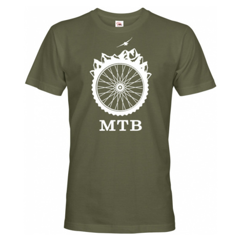 Pánské tričko MTB - pro milovníky horských kol nutnost BezvaTriko