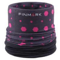 Finmark FSW-129 Dětský multifunkční šátek, černá, velikost