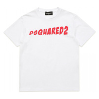 Tričko dsquared d2t946u relax maglietta bílá