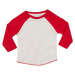 Babybugz Dětské raglánové baseballové tričko pro miminka z organické bavlny