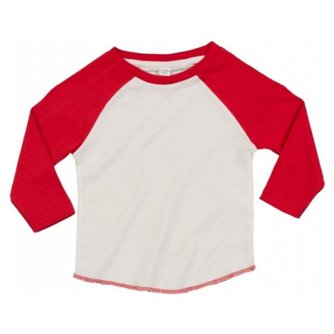 Babybugz Dětské raglánové baseballové tričko pro miminka z organické bavlny