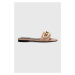 Kožené pantofle Patrizia Pepe dámské, růžová barva, 8X0047 L011 M444