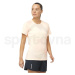 Salomon Cross Run SS Tee W C2046700 - cream tan heather