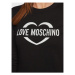 Úpletové šaty LOVE MOSCHINO