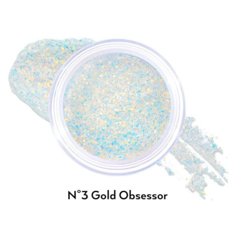 Unleashia Get Loose Glitter Gel gelové třpytky 3 Gold Obsessor 4 g