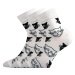 BOMA® ponožky Xantipa 45 bílá 3 pár 112796