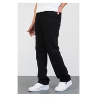 52334 Dewberry Baggy Fit Relaxed Cut Hlt Loose Mens Jeans-BLACK