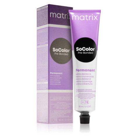 Matrix SoColor Pre-Bonded Extra Coverage permanentní barva na vlasy odstín 509G Sehr Helles Blon