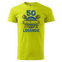 DOBRÝ TRIKO Pánské tričko s potiskem 50 let legenda