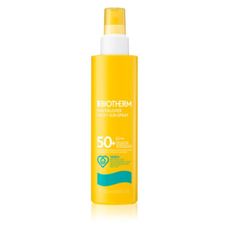 Biotherm Waterlover Milky Sun Spray ochranný sprej proti slunečnímu záření SPF 50+ 200 ml