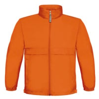 B&C Jacket Sirocco Dětská jarní bunda JK950 Orange