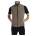 79233 Dewberry Ghsy Multi-Pocket Fleece Mens Vest-Khaki