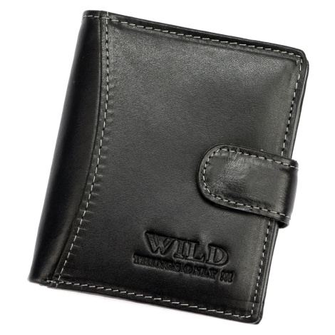 Pánská kožená peněženka Wild Things Only 5505-1S černá