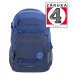Školní batoh coocazoo MATE, All Blue, certifikát AGR