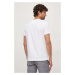 Bavlněné tričko Tommy Hilfiger bílá barva, s potiskem, MW0MW33689