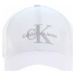 Calvin Klein Jeans dámská kšiltovka K60K610280 White-Silver Logo Bílá