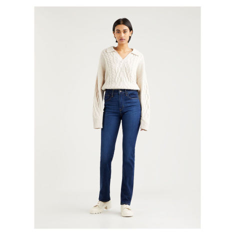 Tmavě modré dámské straight fit džíny Levi's® 724 Levi´s