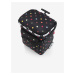 Černý puntíkovaný nákupní vozík na kolečkách Reisenthel Carrycruiser Plus Dots