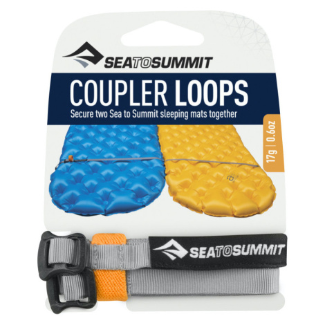 Spojovací popruh Sea to Summit Mat Coupler Kit Loops Barva: šedá