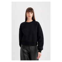 DEFACTO Women's Sweatshirt Black B8568ax/bk81