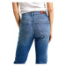 Pepe jeans VAQUERO MUJER SLIM CROP TIRO ALTO PL204690RI1 Modrá