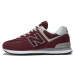 New balance pánské boty 574 Bordo | Červená