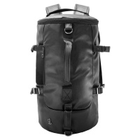 Semiline Unisex's PU Backpack With Bag Function And Laptop Compartment P8280-0