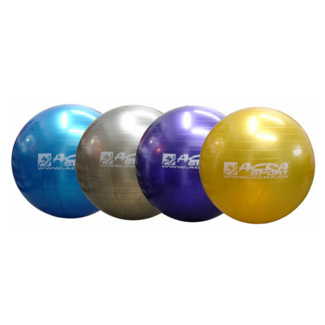 Acra gymnastický míč (Gymball) 85 cm Barva: stříbrná